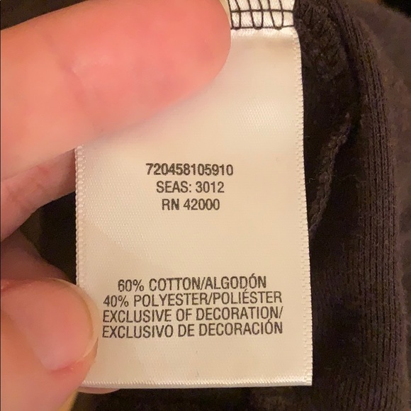 Chocolate brown short sleeve top - Picture 5 of 5